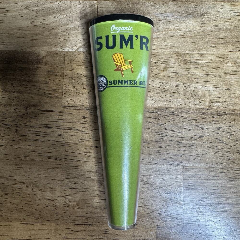 Organic SUM’R‎ Summer Ale Beer Tap Handle Jinta Brewing Bar Decor Green